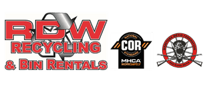 RDW Recycling & Bin Rentals Logo